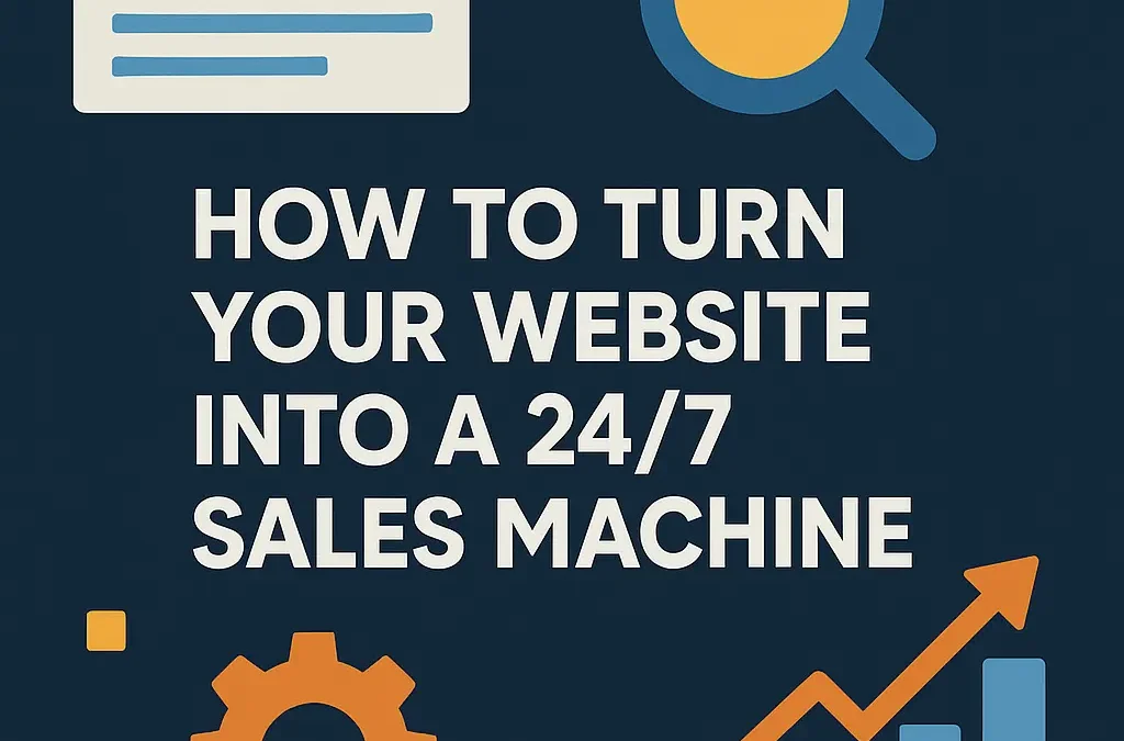How to Turn Your Website into a 24/7 Sales Machine | Leverage Local SEO Guide